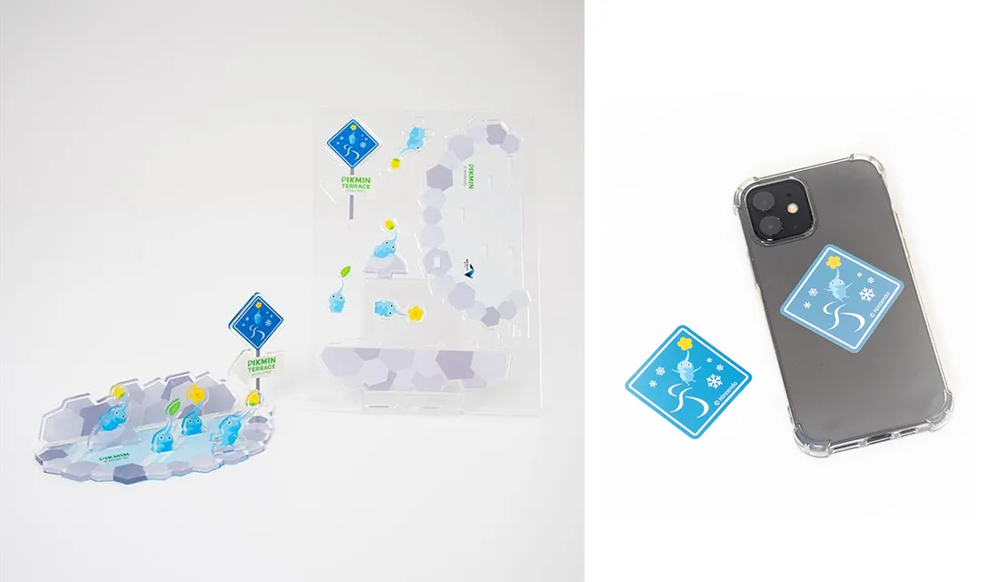氷ピクミン アクリルスタンド＆ステッカーセット